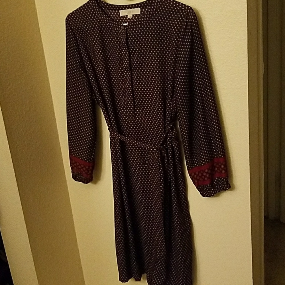 Ann Taylor Long Sleeve Dress